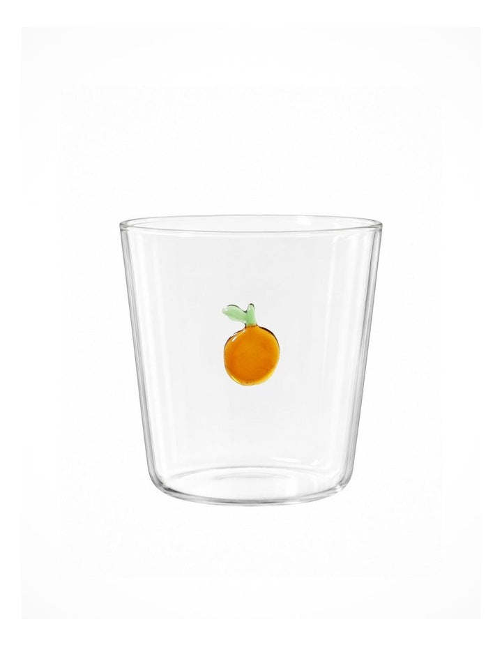 Icon Glassware Tumbler 350ml Orange