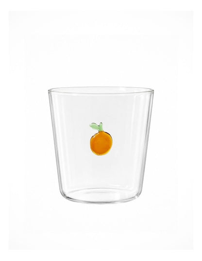 Icon Glassware Tumbler 350ml Orange