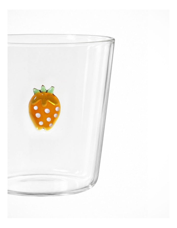 Icon Glassware Tumbler 350ml Strawberry