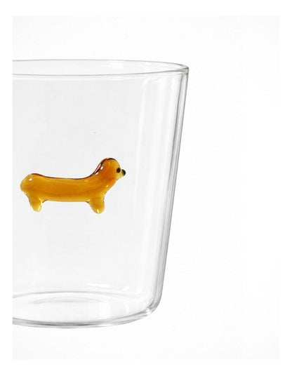 Icon Glassware Tumbler 350ml Sausage Dog