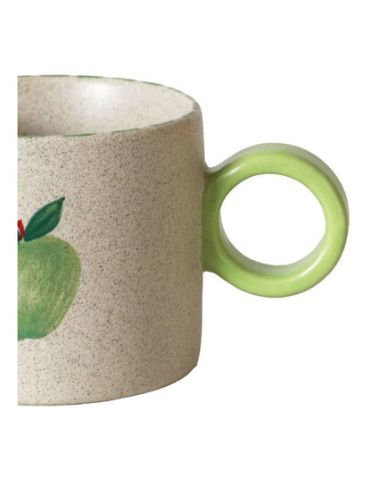 The Fruit Basket Apple Mug Hand Brushed 250ml
