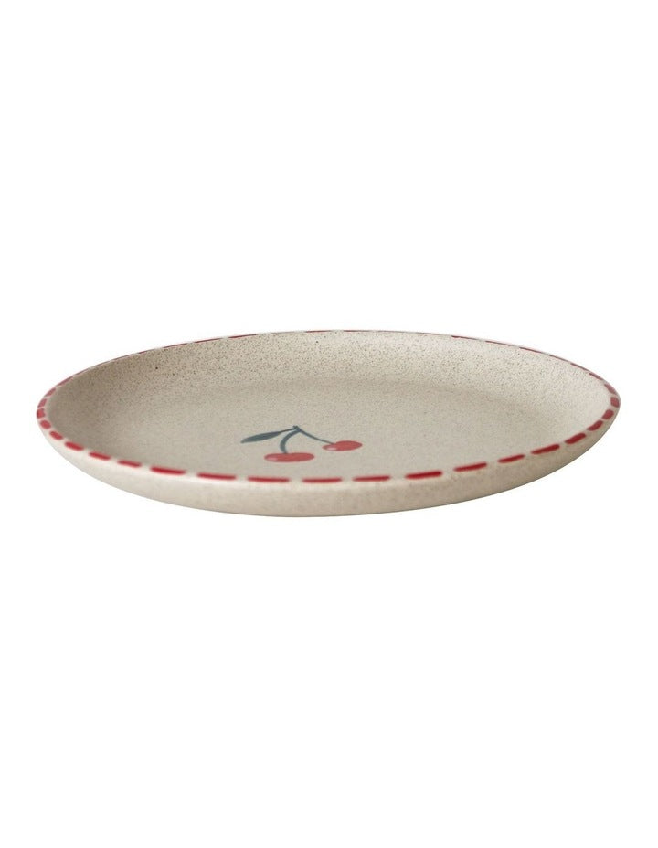 The Fruit Basket Cherry 16cm Hand Brushed Plate