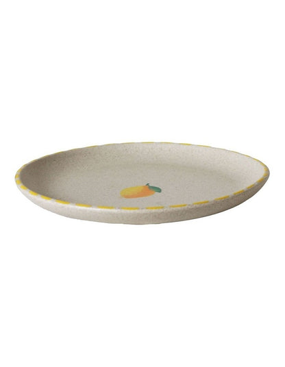 The Fruit Basket Lemon 16cm Hand Brushed Plate