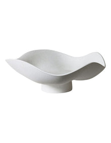 Ocean Elevated Fruit Bowl White Speckle