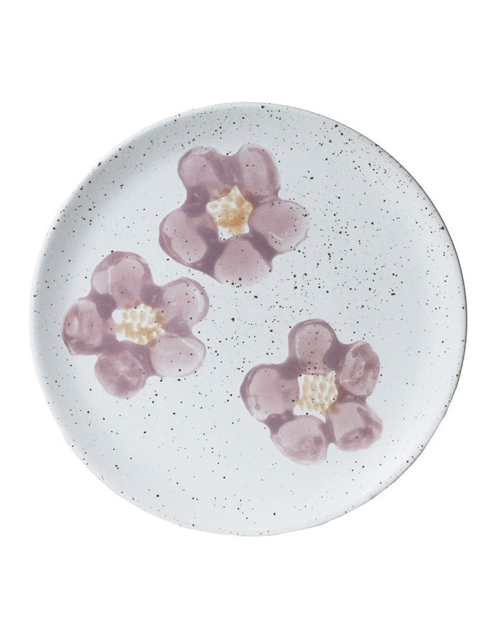 Monet's Garden Treats Plate 16cm Hand Brushed Forget Me Not
