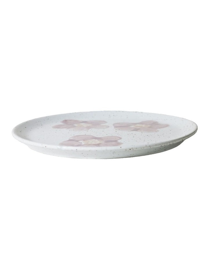 Monet's Garden Treats Plate 16cm Hand Brushed Forget Me Not