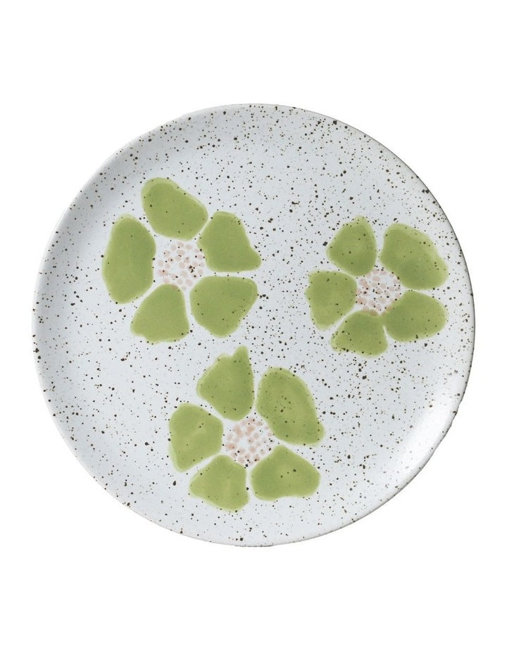 Monet's Garden Treats Plate 16cm Hand Brushed Primrose