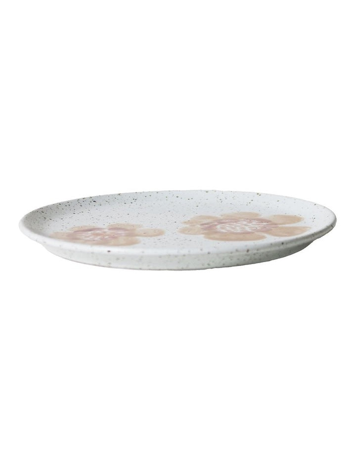 Monet's Garden Treats Plate 16cm Hand Brushed Wild Flower