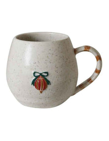 Noel Collection Mug 400ml Handbrushed Bauble