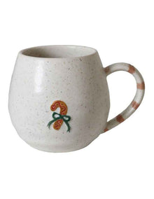 Noel Collection Mug 400ml Handbrushed Candy Cane