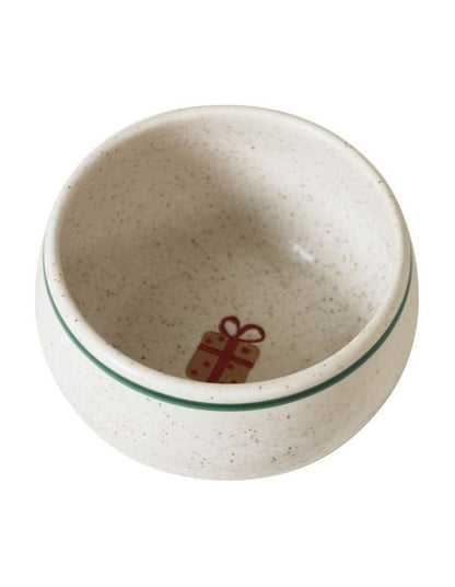 Noel Collection Assorted Hand brushed Condiment Bowls - Set of 3