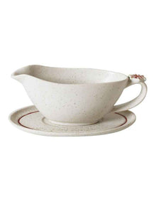 Noel Collection Gravy Boat & Saucer 250ml Snowflake