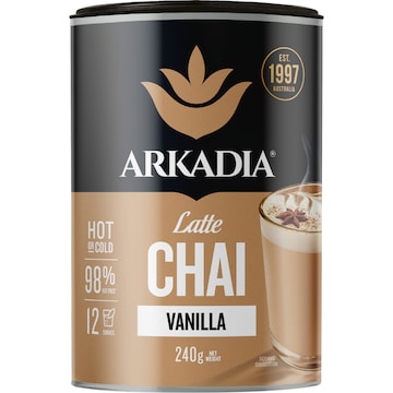 Arkadia Chai Tea Vanilla 240g