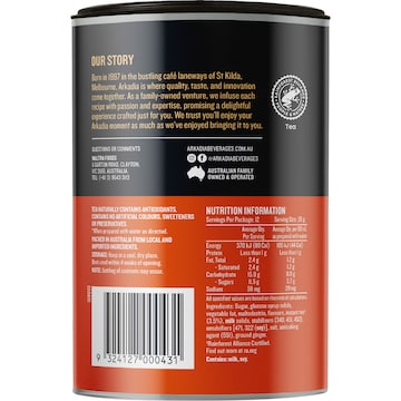 Arkadia Chai Tea Spice 240g