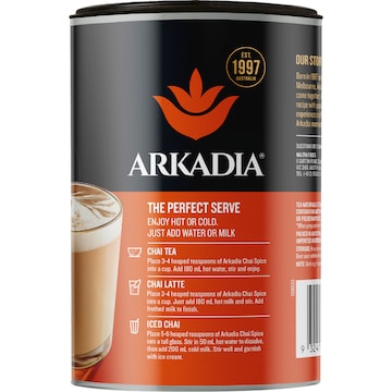 Arkadia Chai Tea Spice 240g