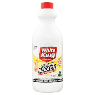 White King Bleach Lemon 1.25L