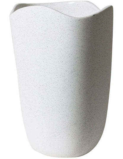 Ocean Large Vase White Speckle