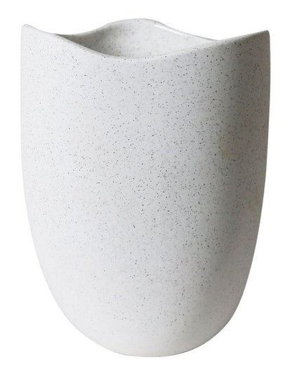Ocean Small Vase White Speckle