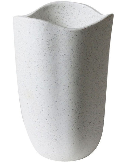 Ocean Small Vase White Speckle