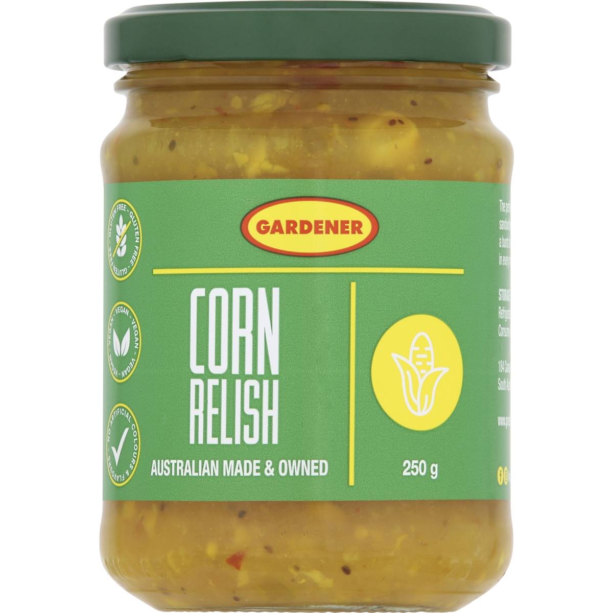 Gardener Corn Relish 250g