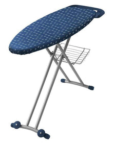 Extra Large Chic Ironing Board With Reversible Cover SB7400 in Blue