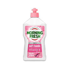 MORNING FRESH SOFT HANDS DISHWASHING LIQUID VANILLA & ROSE 350ML