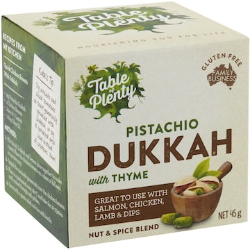 Table Of Plenty Dried Spices Dukkah Pistachio 45g