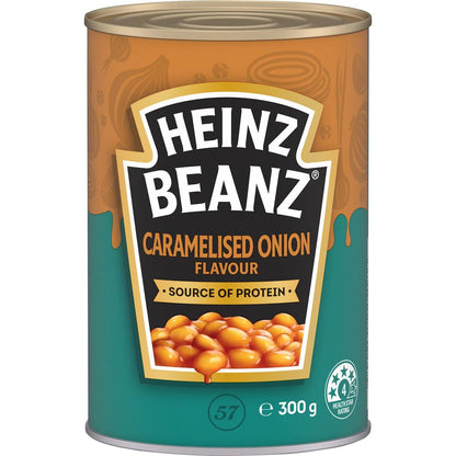 Heinz Beanz Baked Beans Caramelised Onion Flavour 300g