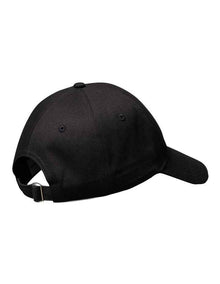 Logo Embroidered Baseball Hat in Black