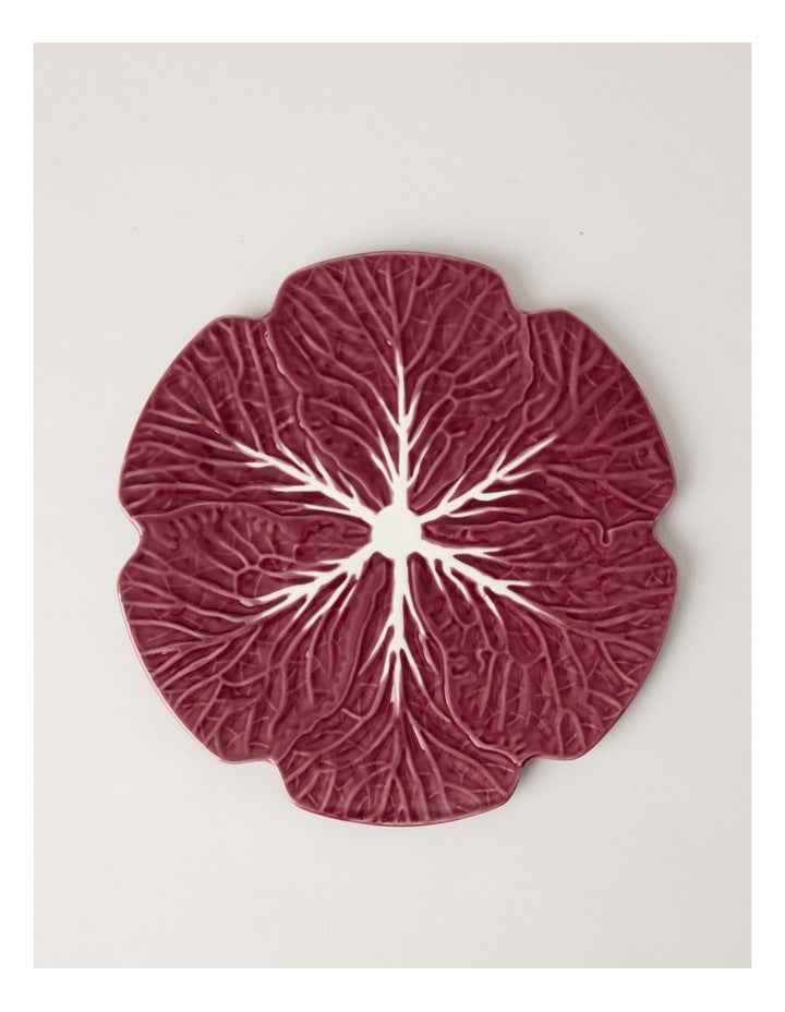 Cabbage Plate 30cm in Red