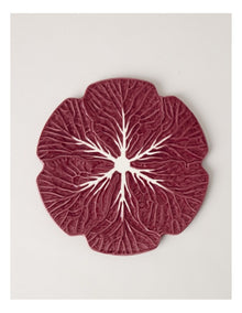 Cabbage Plate 30cm in Red