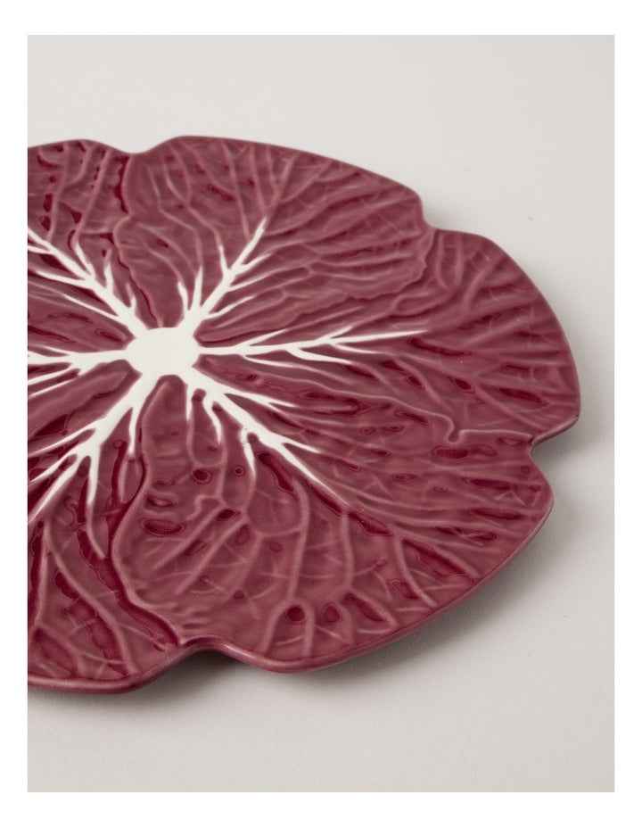 Cabbage Plate 30cm in Red