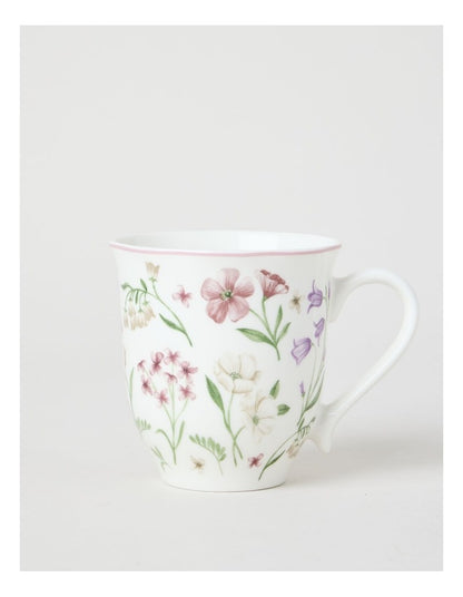 Botanical Floral Mug Set of 2 380ml