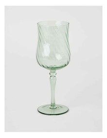 Clara Wine Glass Set of 4 Green 330ml