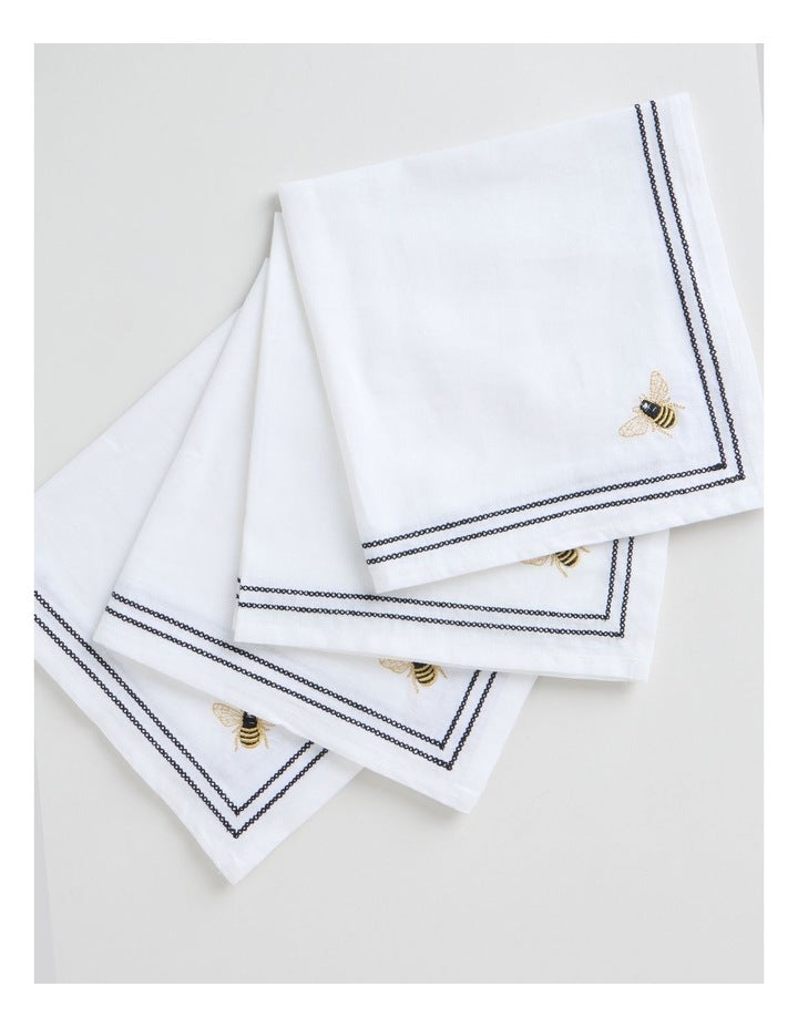 Bee Napkin Set of 4 45 x 45cm