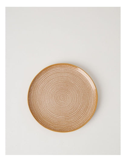 Desert Flower Side Plate in Rust
