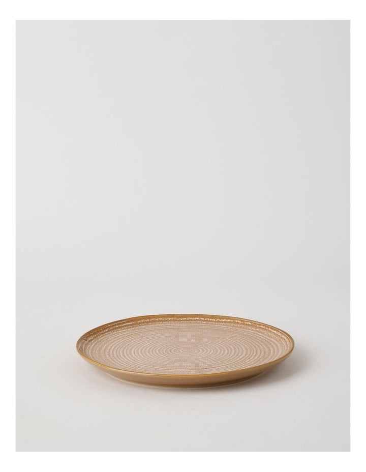 Desert Flower Side Plate in Rust