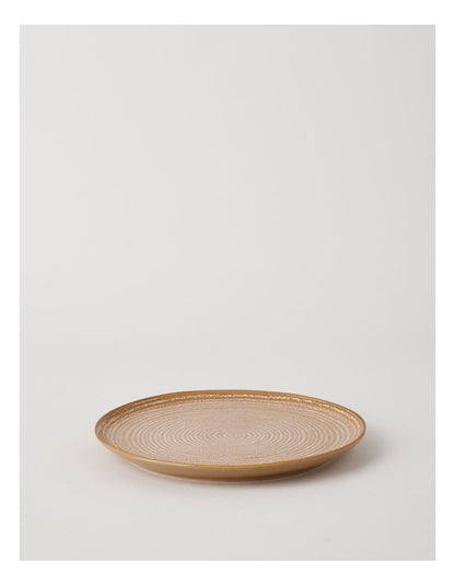 Desert Flower Side Plate in Rust