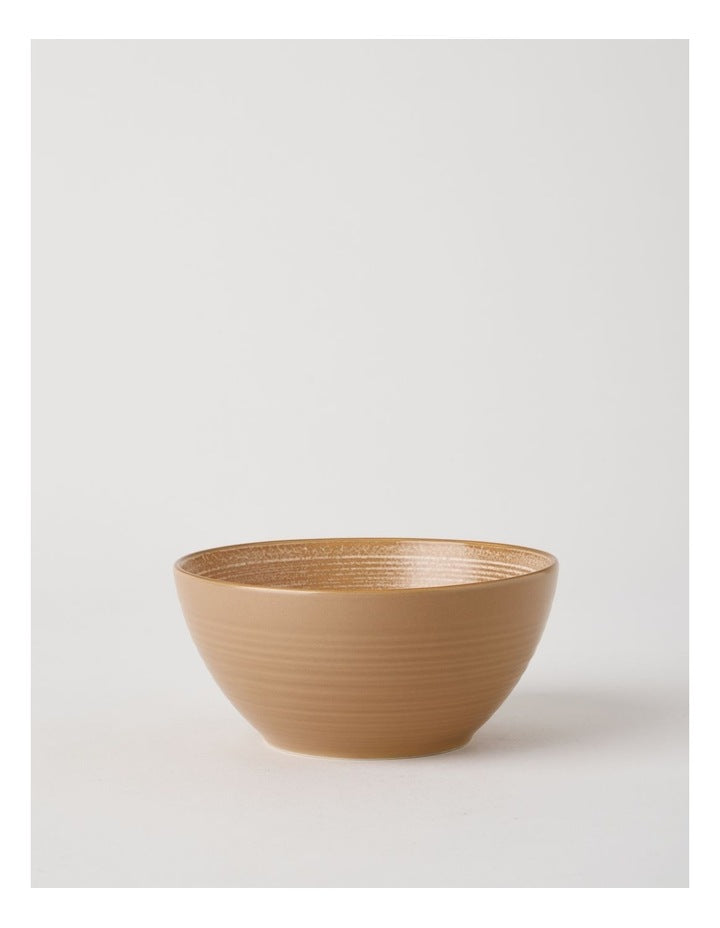 Desert Flower Cereal Bowl in Rust