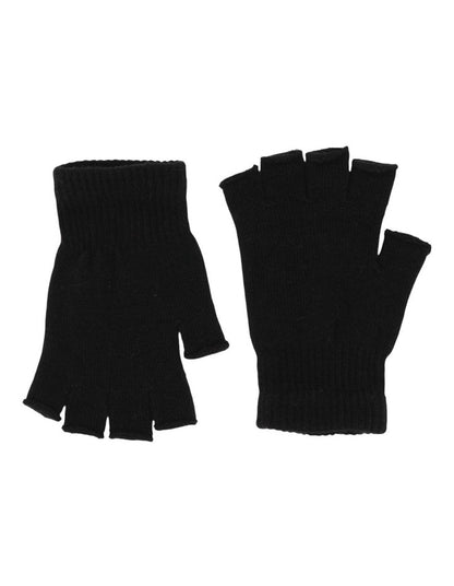 Jaylah Fingerless Gloves in Black