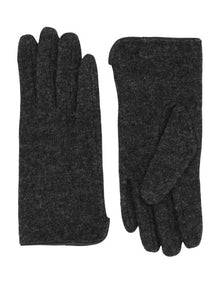 Valentina Wool Blend Gloves in Grey