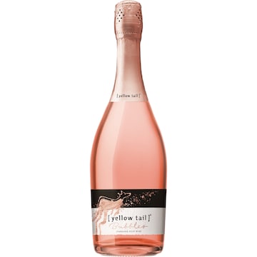 Yellow Tail Rose Pink Bubbles 750ml
