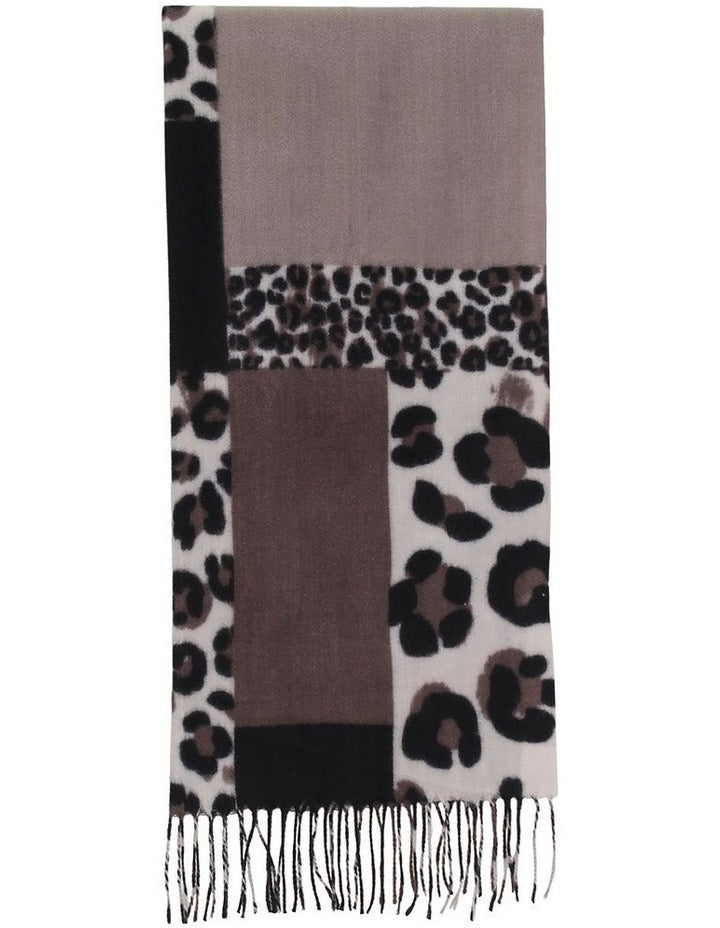 Mariah Scarf in Brown Taupe