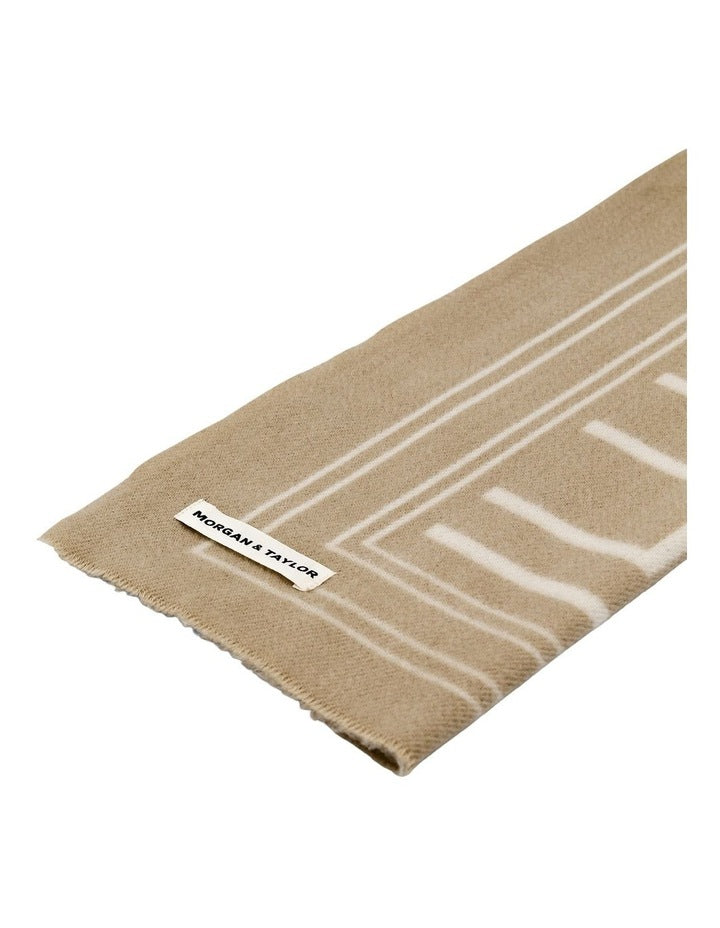 Aisha Scarf in Beige