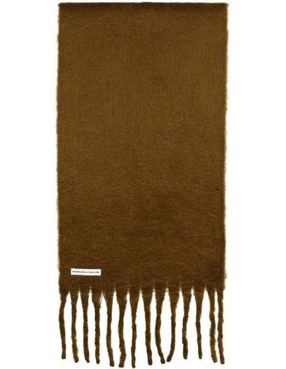 Cosette Chunky Two-Toned Scarf in Brown