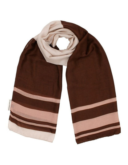 Eleanor Light-Weight Scarf in Brown
