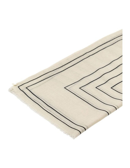 Maze Light-Weight Scarf in Beige