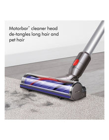 V8 Advanced + Car Cleaning Kit Cordless Vacuum in Silver