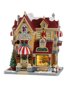Lemax Christmas Father Christmas Gift Shop