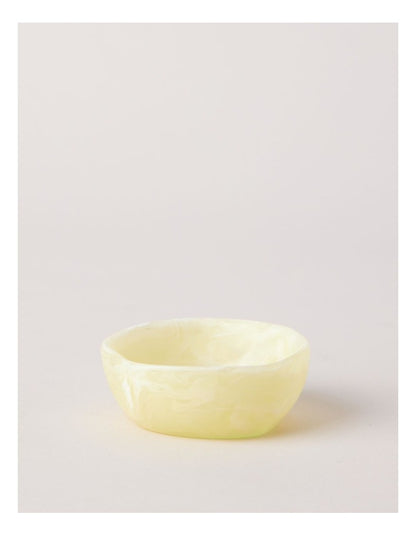 Pastel Brights Irregular Small Condiment Bowl 8cm in Yellow